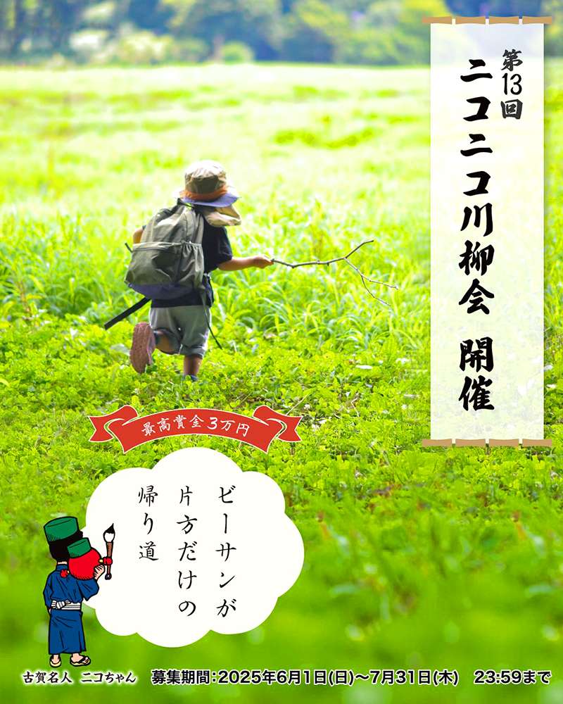 ニコニコレンタカー│第13回 ニコニコ川柳会［ニコニコ達人賞 賞金3万円］