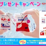 【1/25まで!! 塩＆砂糖など8点セットが当たる!!】伯方の塩×DM三井製糖 適塩適糖キャンペーン2026