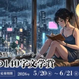 株式会社コンビーズ│140字雨の文学賞［最優秀作品 Amazonギフト券5,000円分］
