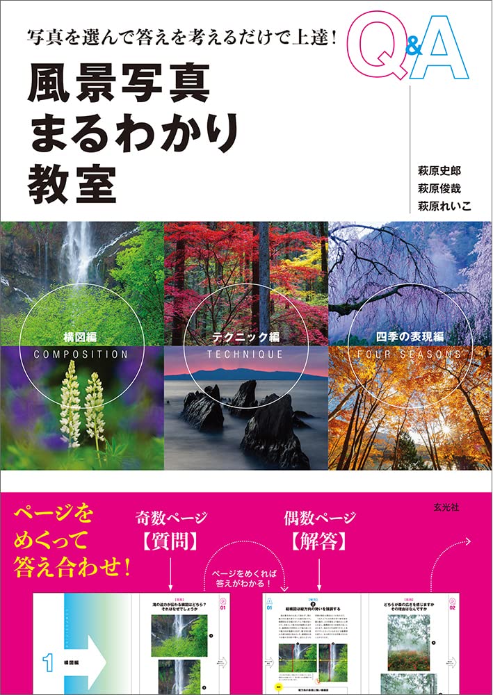 【本・書籍紹介】風景写真まるわかり教室（萩原 史郎・萩原 俊哉・萩原 れいこ・玄光社）