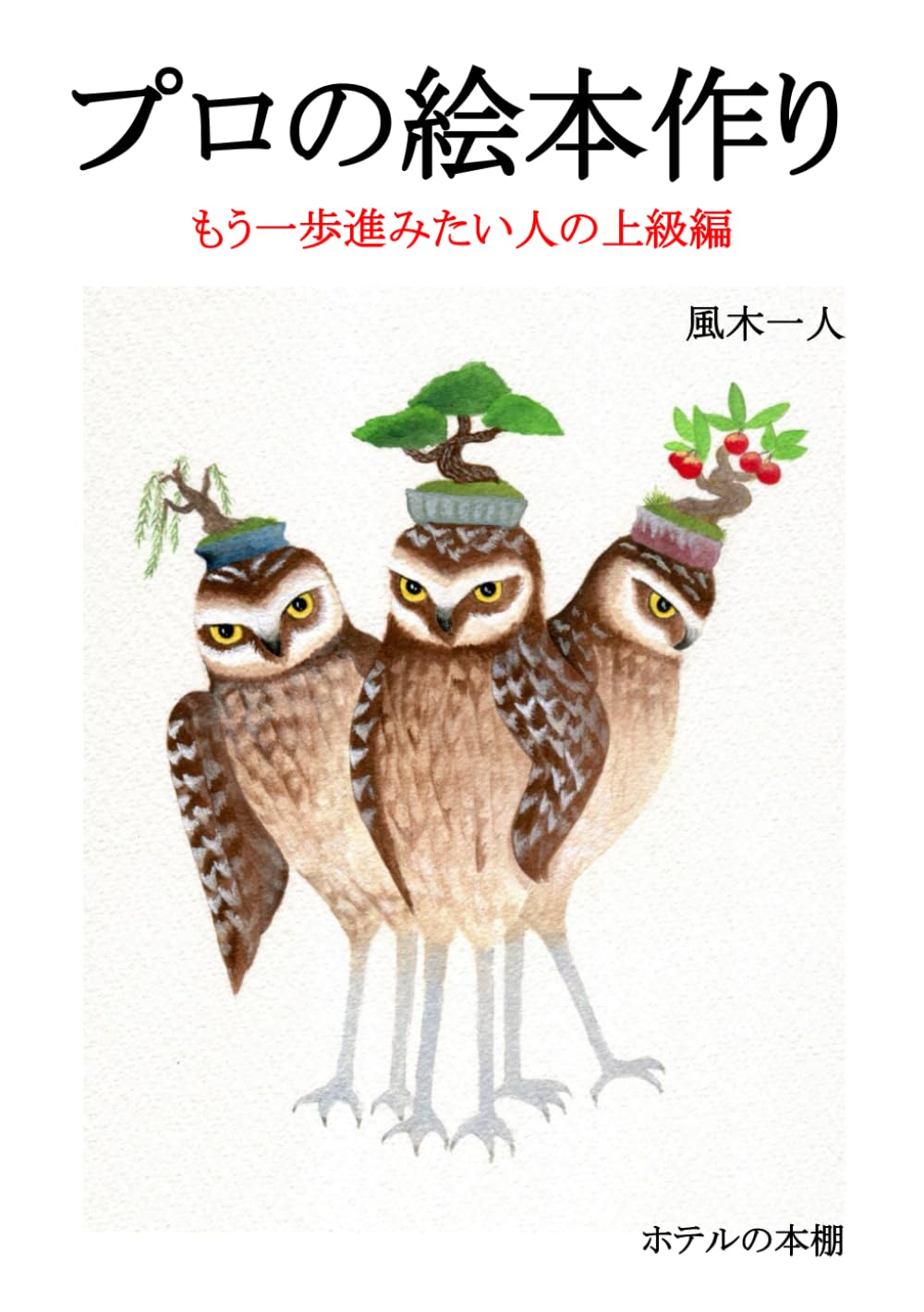 【本・書籍紹介】プロの絵本作り もう一歩進みたい人の上級編（風木 一人・ホテルの本棚）