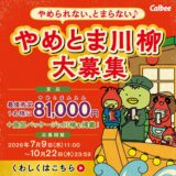 かっぱえびせん わたしのやめとま2026 やめとま川柳大募集［最優秀賞に81,000円（やめとまんえん）プレゼント！］