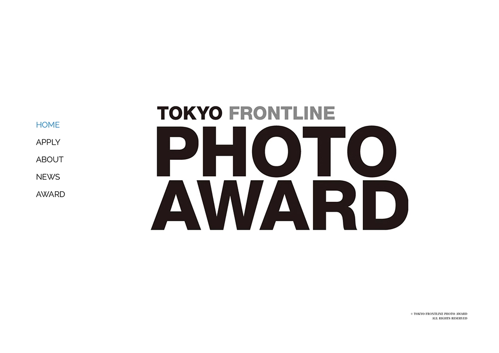 TOKYO FRONTLINE PHOTO AWARD 2026［グランプリほか各賞あり］