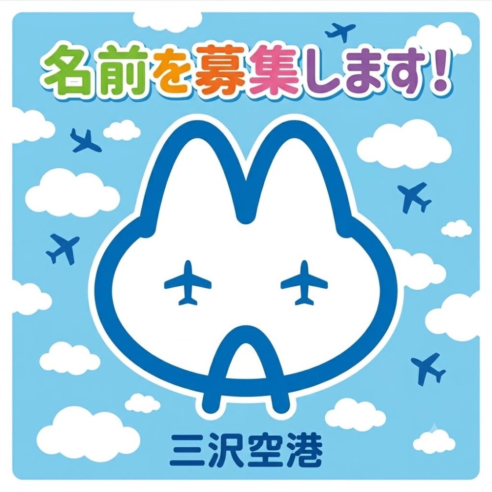 三沢空港「空の逸品」コンテスト特別企画 スカイマート・ビードル公式キャラクター ネーミング大募集！［賞 空港ショップ商品券1万円分］