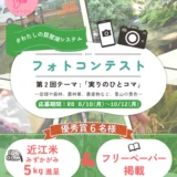 #わたしの琵琶湖システム&nbsp;フォトコンテスト 第2回テーマ「実りのひとコマ」！［優秀賞 近江米みずかがみ5kg］