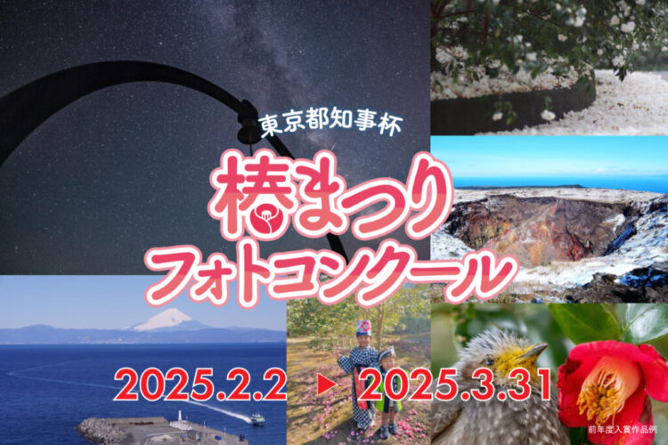 【募集終了】東京都知事杯 椿まつりフォトコンクール［各賞あり］